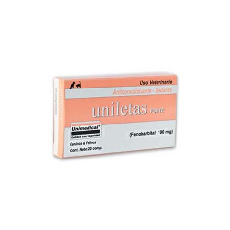 Uniletas Forte 100 mg 20 comp